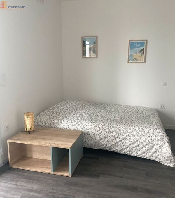Studio meublé 22m² Nantes Perverie - Terrasse, très lumineux - Photo 2
