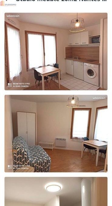 Studio 20m² Nantes centre - Meublé, proche Machines de l'Île - Photo 2
