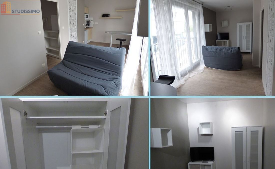 Studio meublé 24m² Nantes Île de Nantes - Proche lycée, meublé - Photo 5