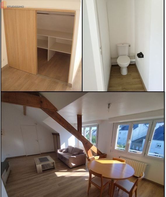 Studio meublé 44m² Saint-Nazaire - Grand, avec garage - Photo 7
