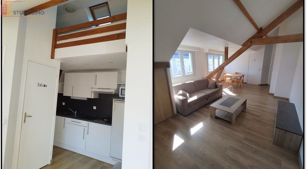 Studio meublé 44m² Saint-Nazaire - Grand, avec garage - Photo 4