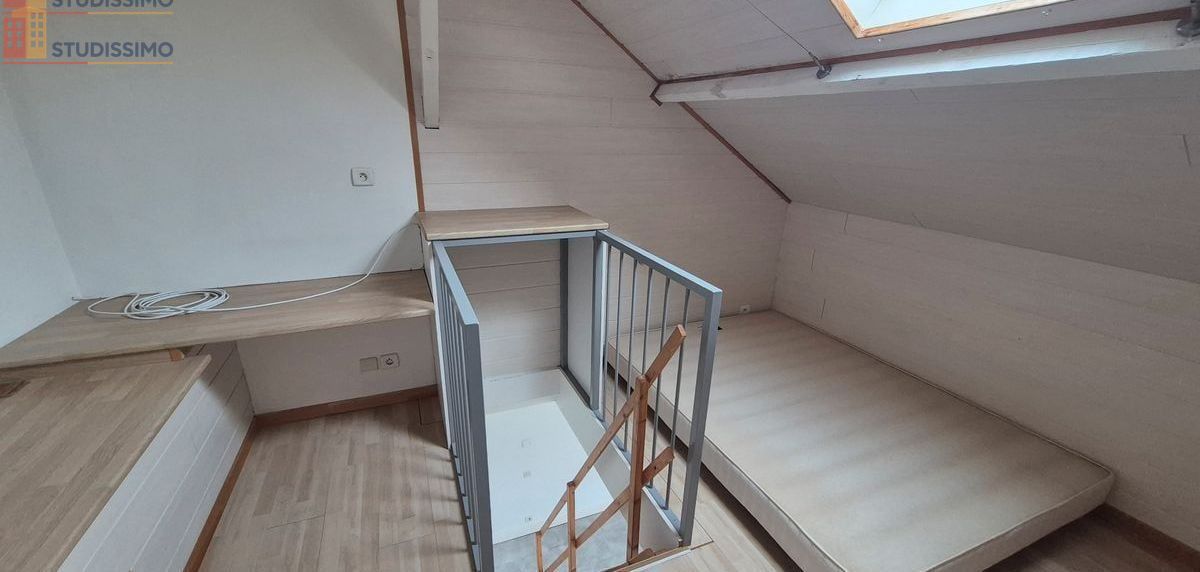 Studio 25m² Nantes 44100 - Mezzanine, dernier étage - Photo 12