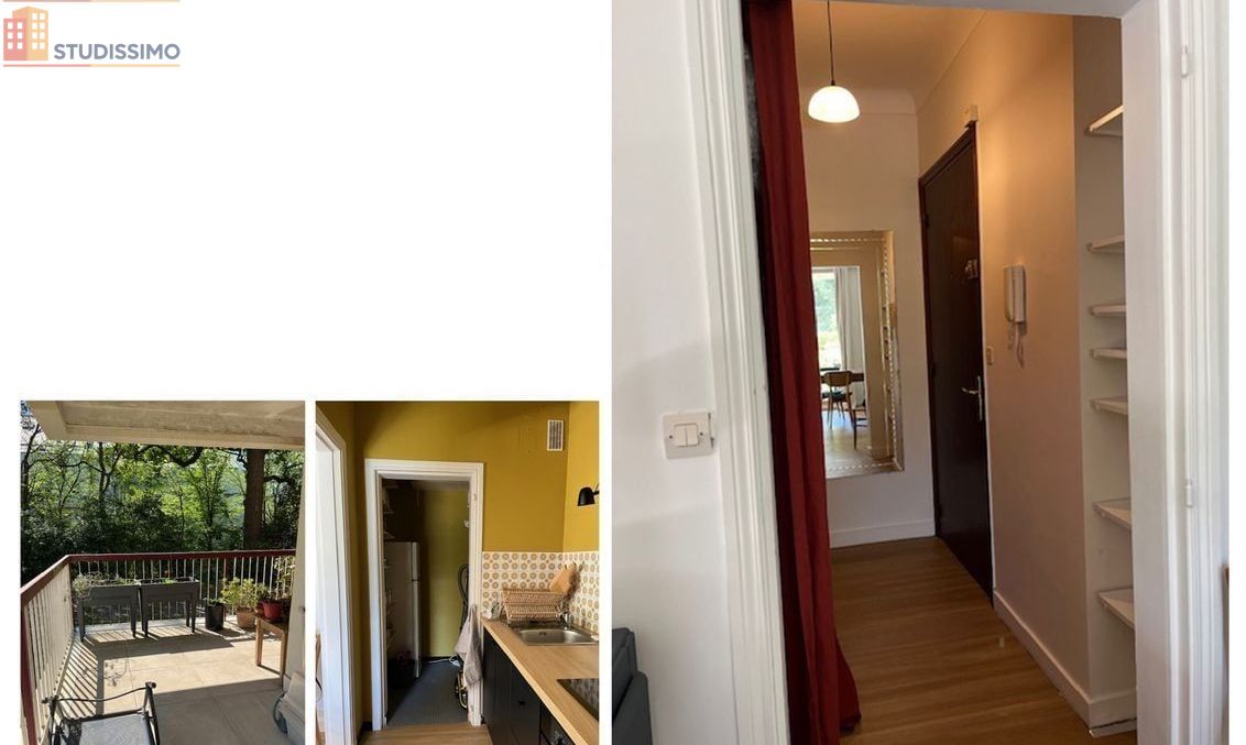 Studio meublé 35m² Nantes centre - Terrasse, parking - Photo 2