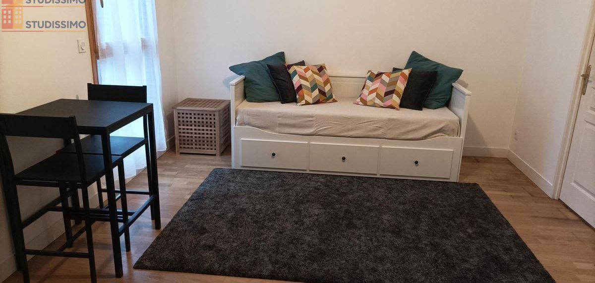 Studio meublé 32m² Nantes 44100 - Bon état, 4e étage - Photo 1