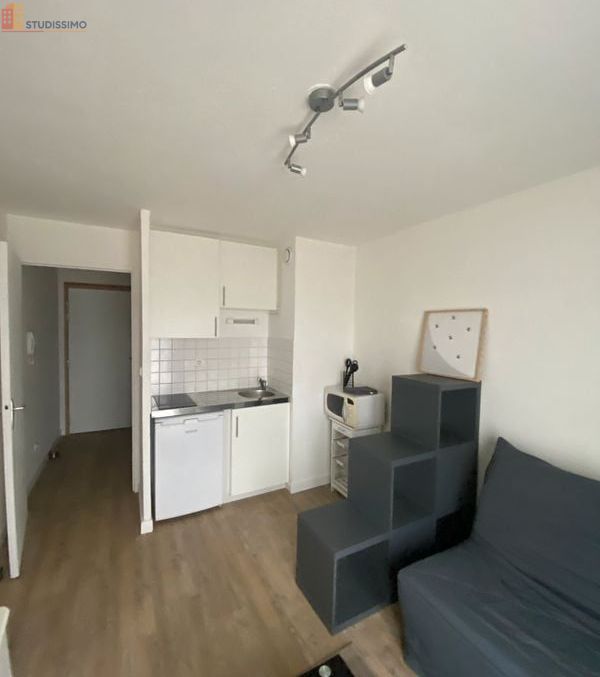 Studio meublé 17m² Nantes 44000 - Proche CHU, lumineux - Photo 1