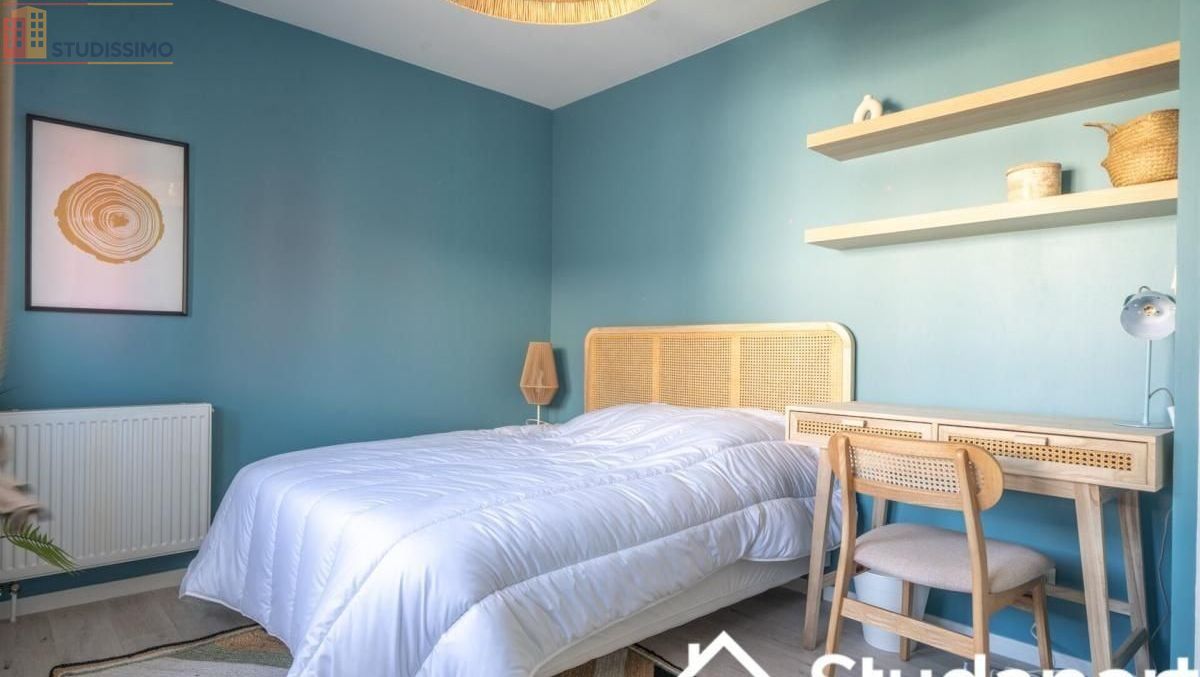 Studio meublé 12m² Nantes 44200 - Calme, 4e étage - Photo 43