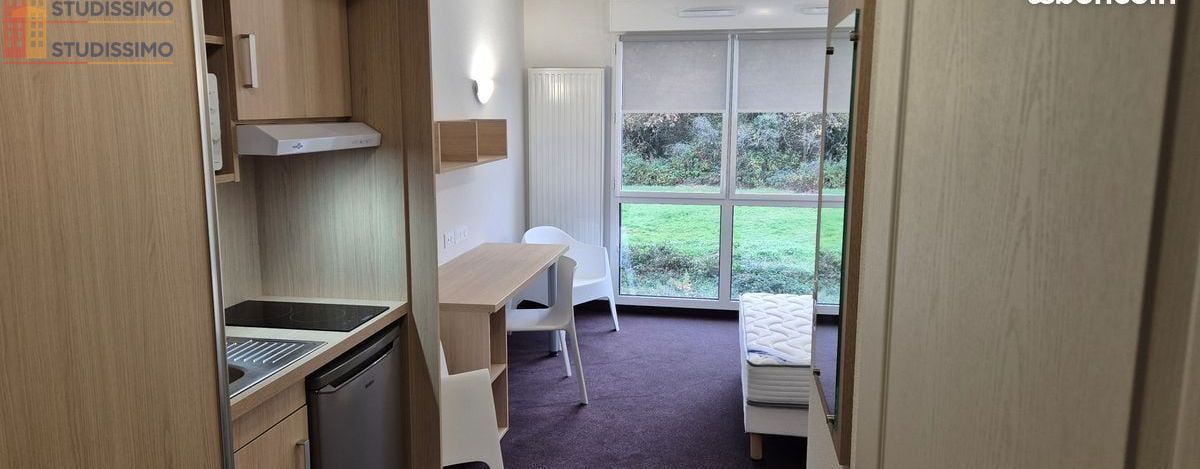 Studio meublé 24m² Angers - Neuf, proche résidence étudiante - Photo 3