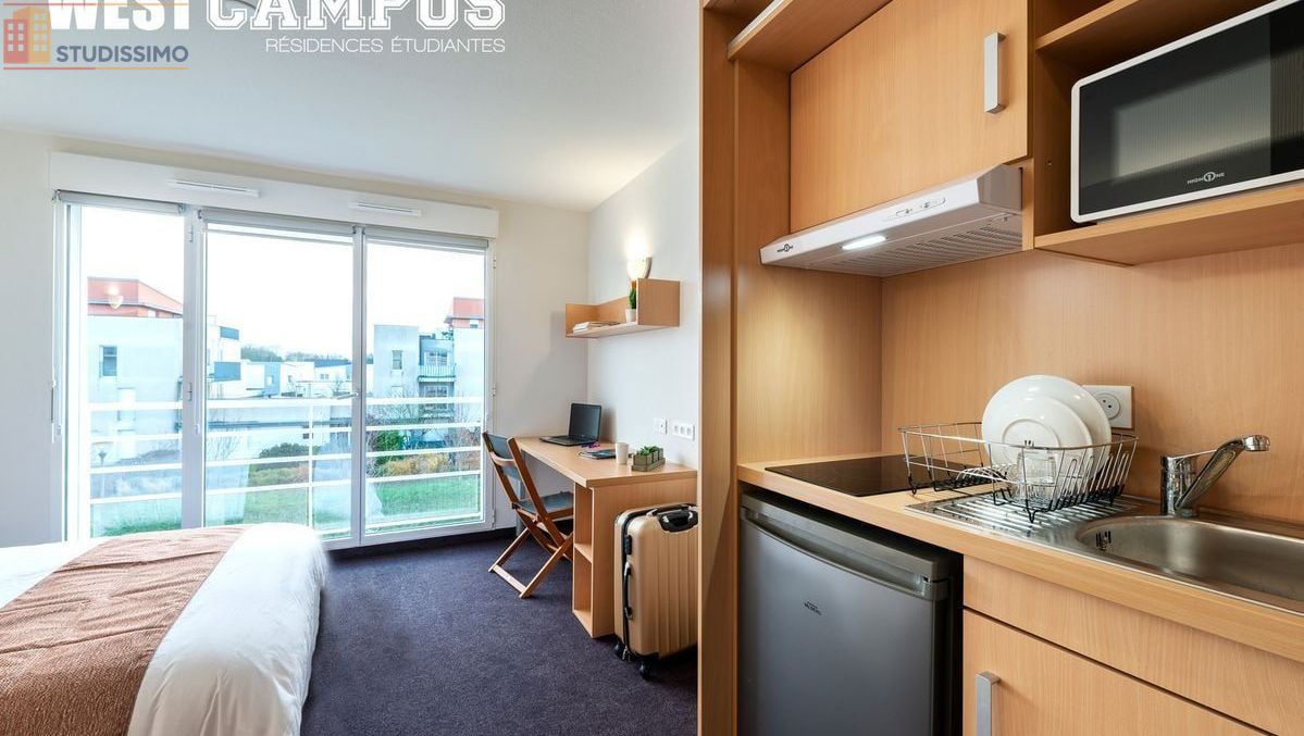 Studio meublé 24m² Saint-Barthélemy-d'Anjou - Résidence étudiante, charges comprises - Photo 11