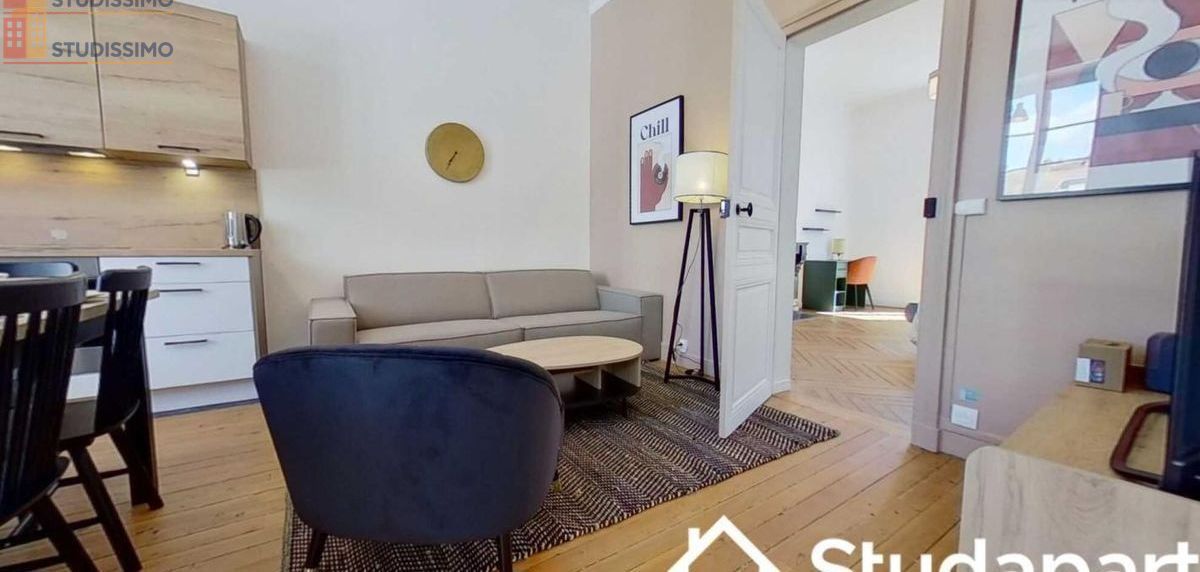 Studio meublé 11m² Nantes 44100 - Meublé, DPE A - Photo 4