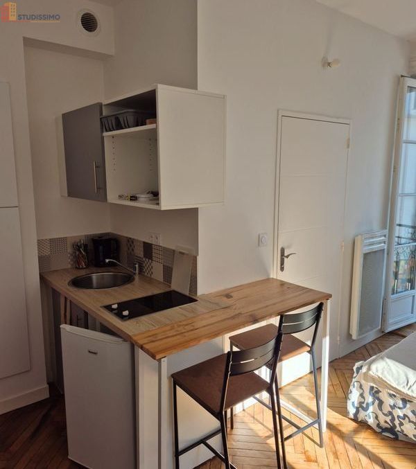 Studio meublé 17m² Nantes centre - Meublé, lumineux - Photo 1