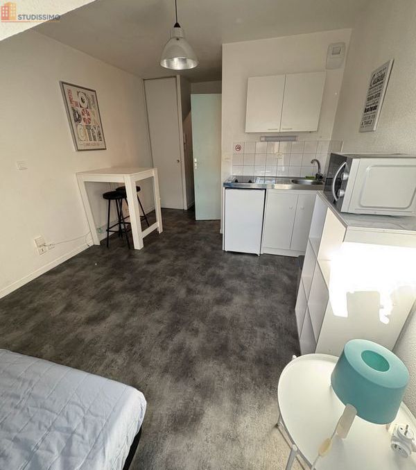 Studio 18m² Nantes centre - Meublé, dernier étage - Photo 22