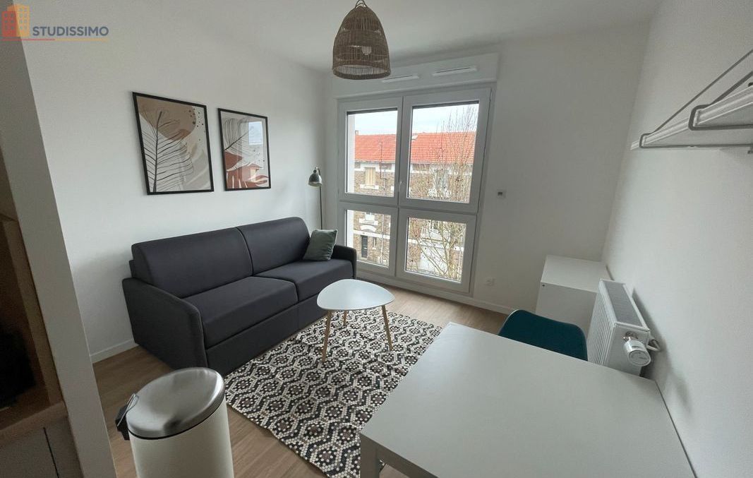Studio meublé 18m² Nantes 44300 - Neuf, proche faculté - Photo 27