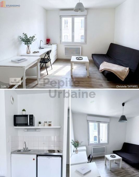 Studio meublé 19m² Angers 49000 - Meublé, DPE C - Photo 1