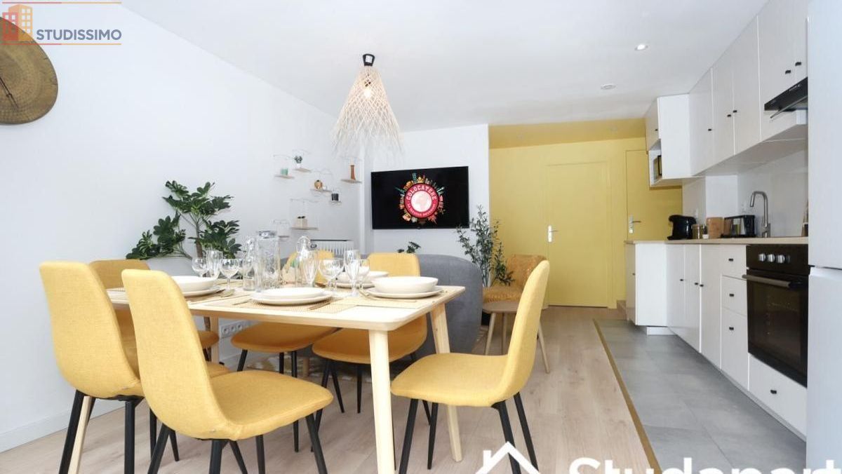 Studio meublé 11m² Angers 49000 - Lumineux, DPE A - Photo 7