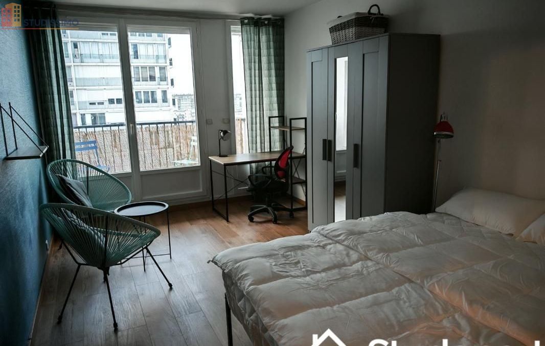 Studio meublé 10m² Angers 49100 - Meublé, 9e étage - Photo 39