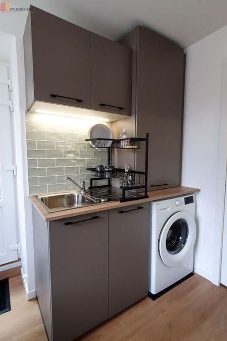 Studio meublé 30m² Saint-Hilaire-du-Harcouët - Meublé, DPE C - Photo 10