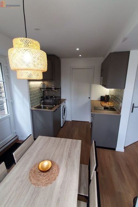 Studio meublé 30m² Saint-Hilaire-du-Harcouët - Meublé, DPE C - Photo 1