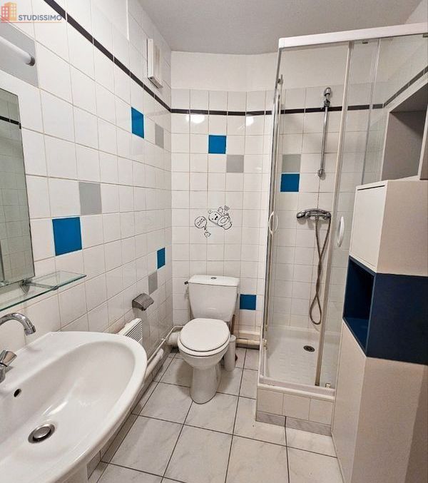 Studio meublé 20m² Angers - Terrasse, parking - Photo 33