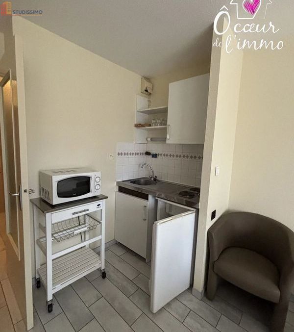 Studio meublé 24m² Cholet - Meublé, DPE C - Photo 15