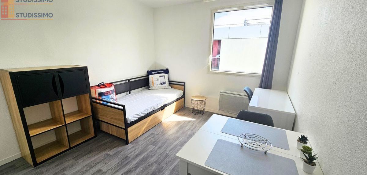 Studio meublé 20m² Angers 49100 - Parking, dernier étage - Photo 15