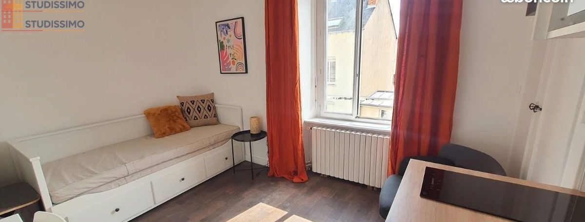 Studio meublé 16m² Angers centre - Rénové, chauffage inclus - Photo 5