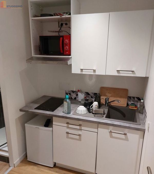 Studio 20m² Angers 49100 - Meublé, DPE D - Photo 9