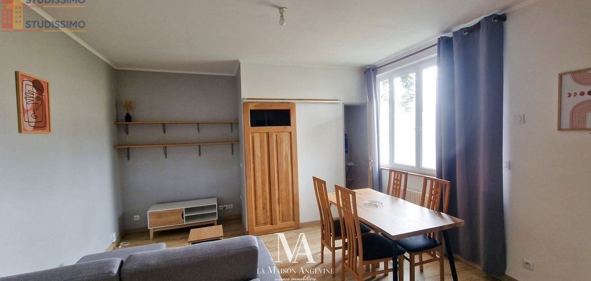 Studio 28m² Angers 49100 - Meublé, DPE D - Photo 24