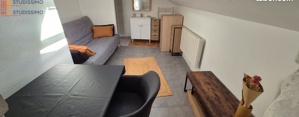 Studio meublé 12m² Angers 49100 - Calme, dernier étage - Photo 10
