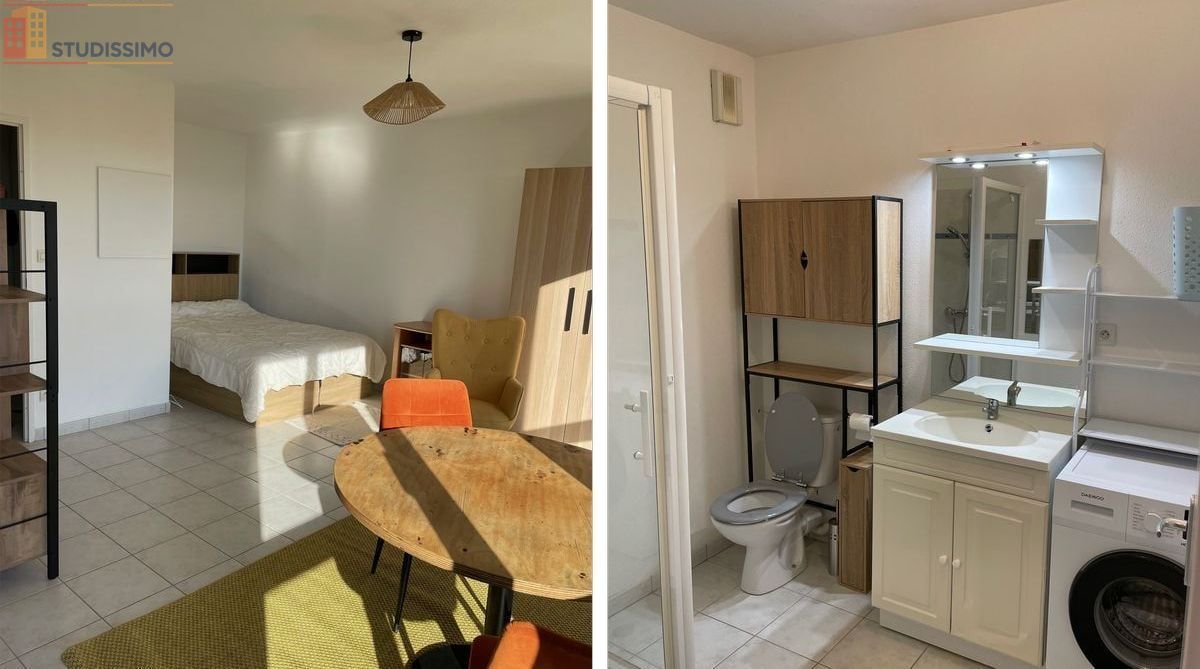 Studio meublé 32m² Coutances - Meublé, DPE D - Photo 2