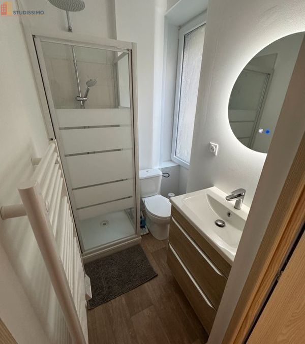 Studio meublé 17m² Cherbourg-en-Cotentin 50100 - Cosy, rénové - Photo 2