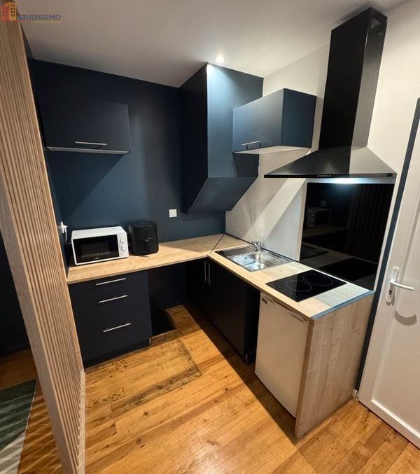 Studio meublé 17m² Cherbourg-en-Cotentin 50100 - Cosy, rénové - Photo 1