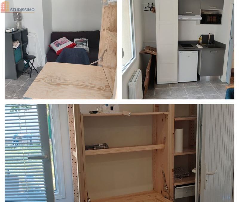 Studio meublé 17m² Angers 49000 - Calme, lumineux - Photo 9