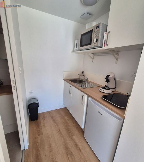 Studio meublé 18m² Angers 49100 - Meublé, 1 pièce - Photo 3