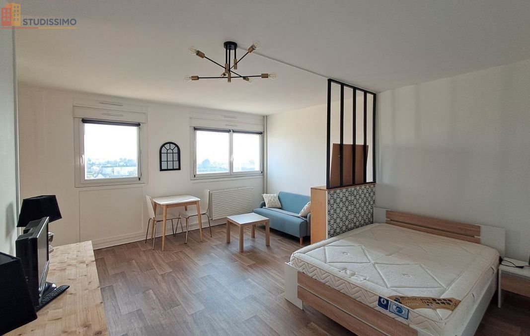 Studio meublé 35m² Angers centre - Lumineux, 11e étage - Photo 6