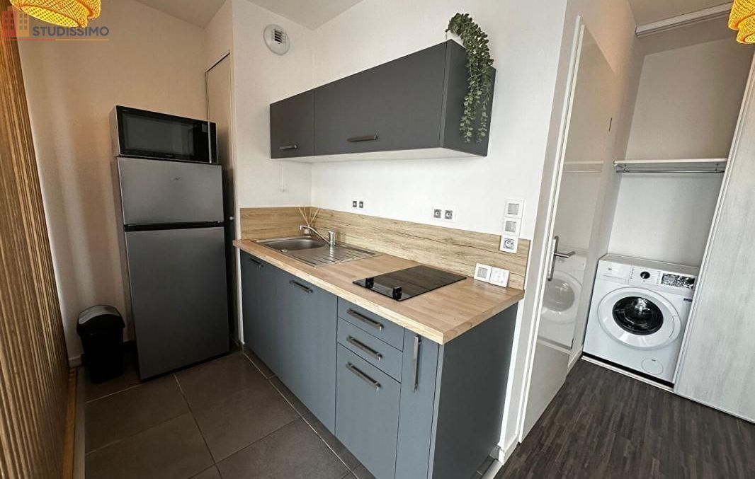 Studio meublé 30m² Bezannes - Lumineux, 2e étage - Photo 9