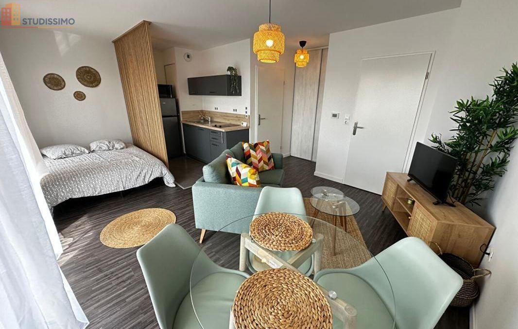 Studio meublé 30m² Bezannes - Lumineux, 2e étage - Photo 1