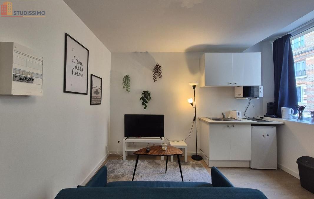 Studio meublé 23m² Reims 51100 - Meublé, DPE C - Photo 4