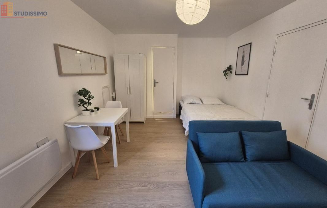 Studio meublé 23m² Reims 51100 - Meublé, DPE C - Photo 3