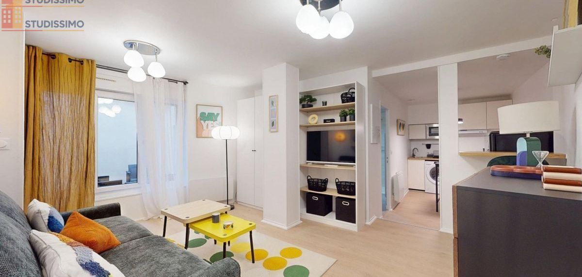 Studio meublé 25m² Reims 51100 - Meublé, DPE C - Photo 6