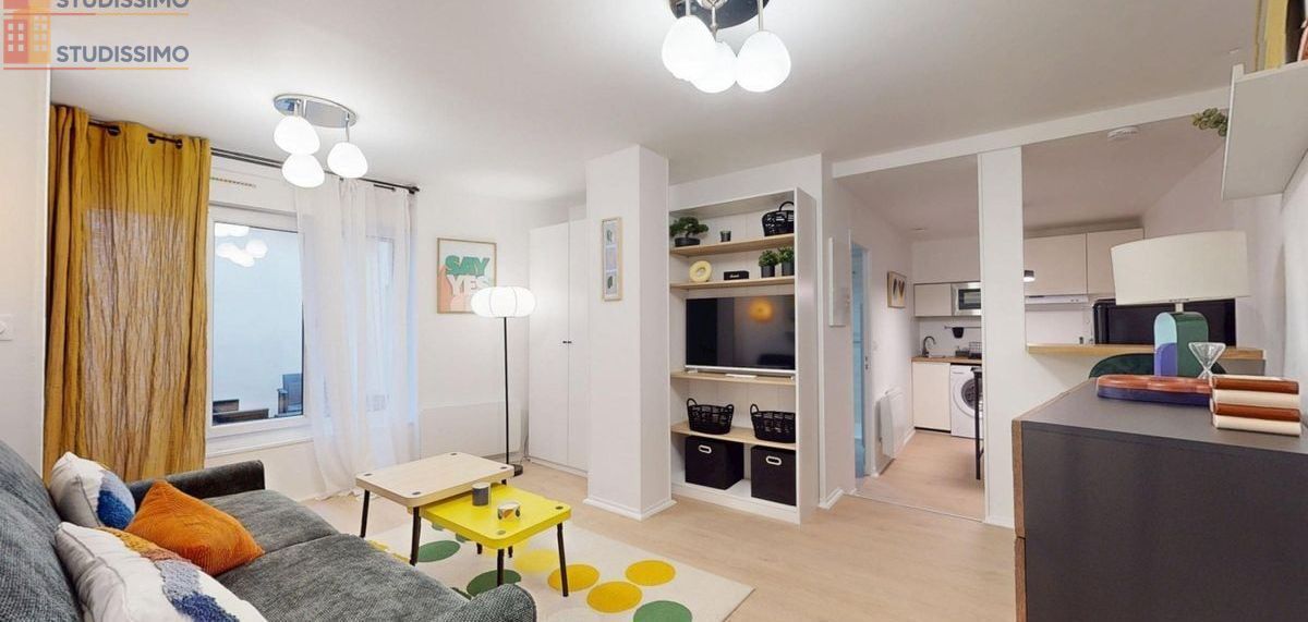 Studio meublé 25m² Reims 51100 - Meublé, DPE C - Photo 4