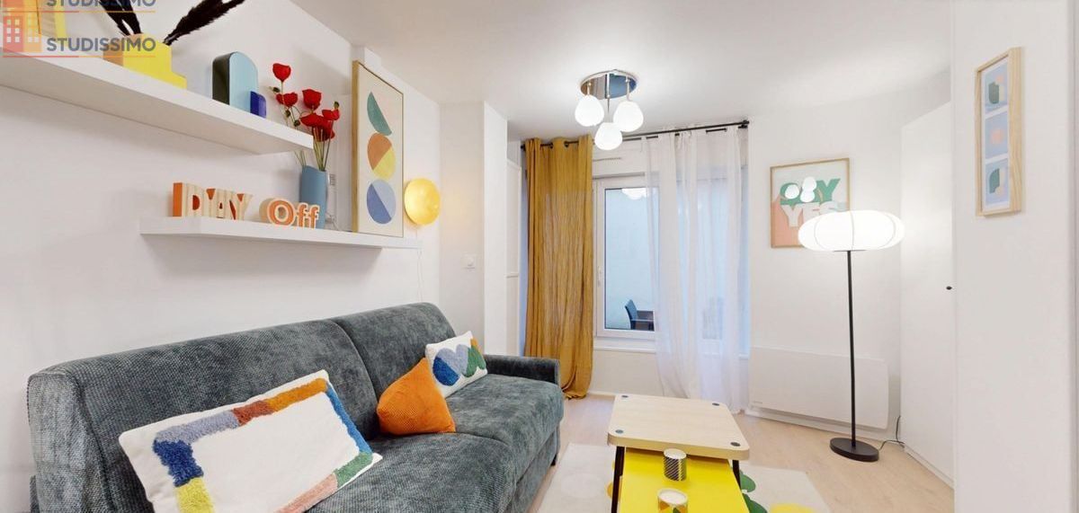 Studio meublé 25m² Reims 51100 - Meublé, DPE C - Photo 1