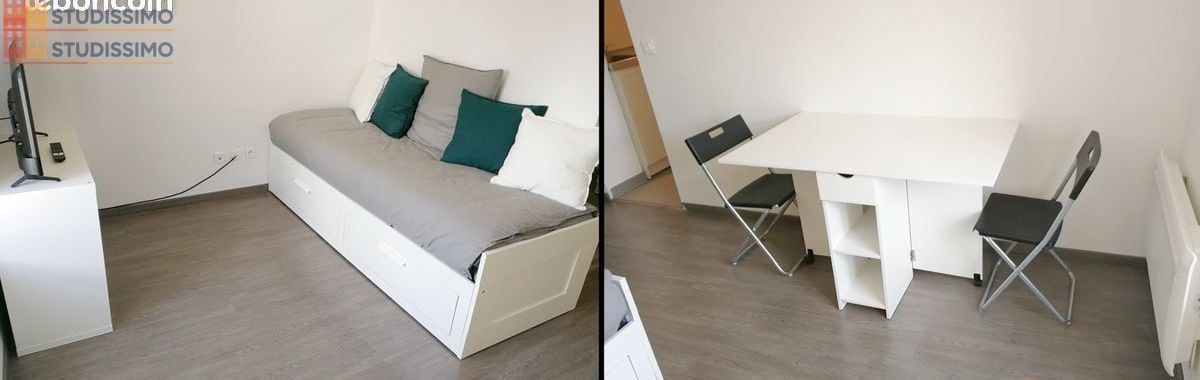 Studio meublé 21m² Reims centre - Proche tram et gare - Photo 2