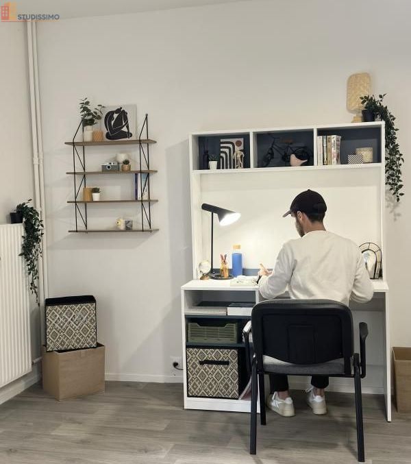Studio meublé 33m² Reims 51100 - Meublé, DPE C - Photo 3