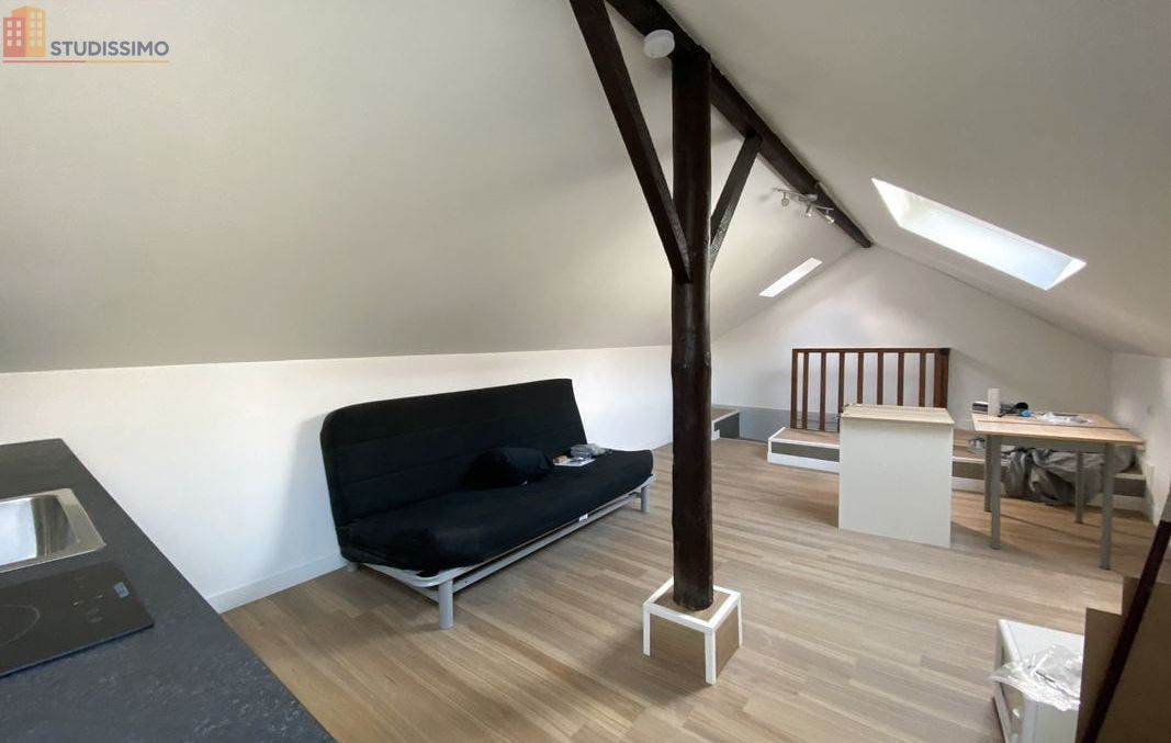 Studio meublé 17m² Reims 51100 - Étage élevé, lumineux - Photo 2
