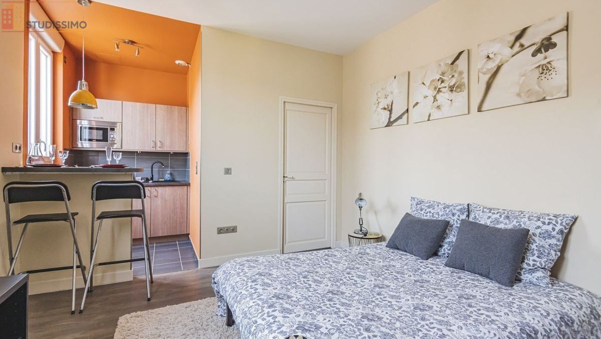 Studio meublé 25m² Reims 51100 - Lumineux, dernier étage - Photo 5
