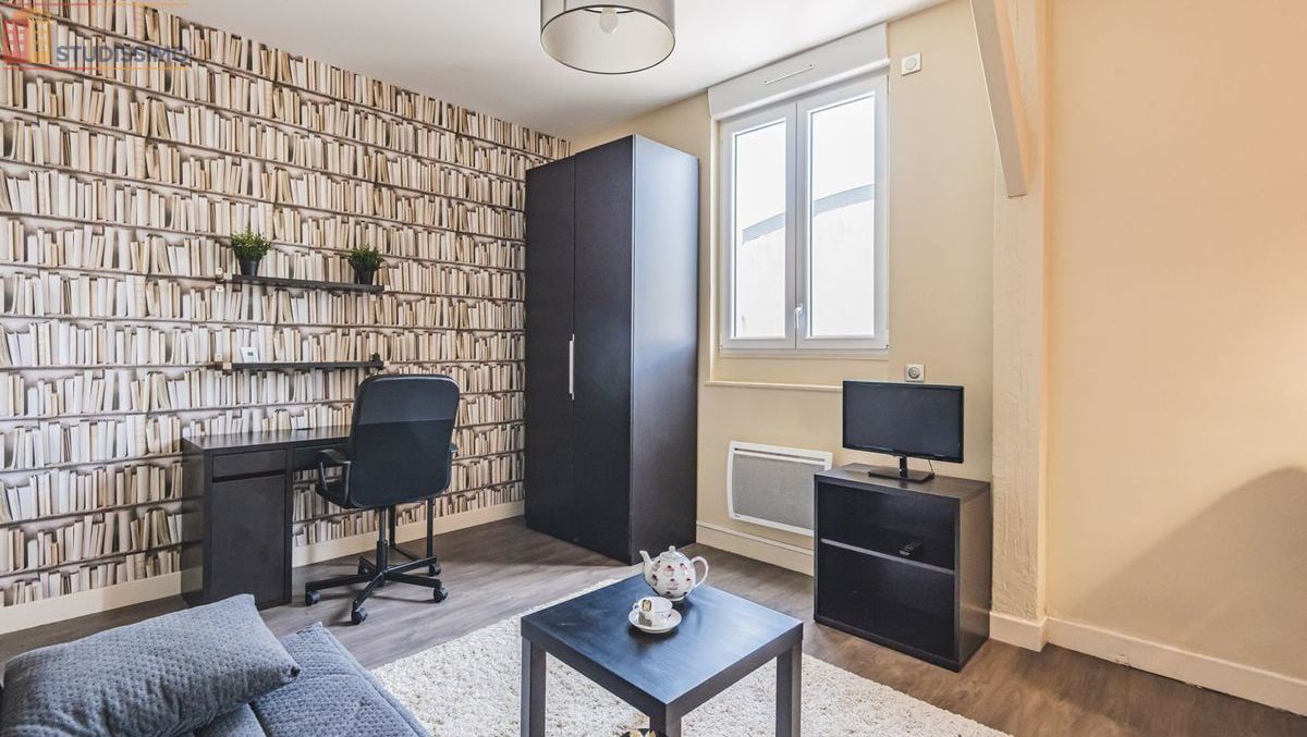 Studio meublé 25m² Reims 51100 - Lumineux, dernier étage - Photo 3