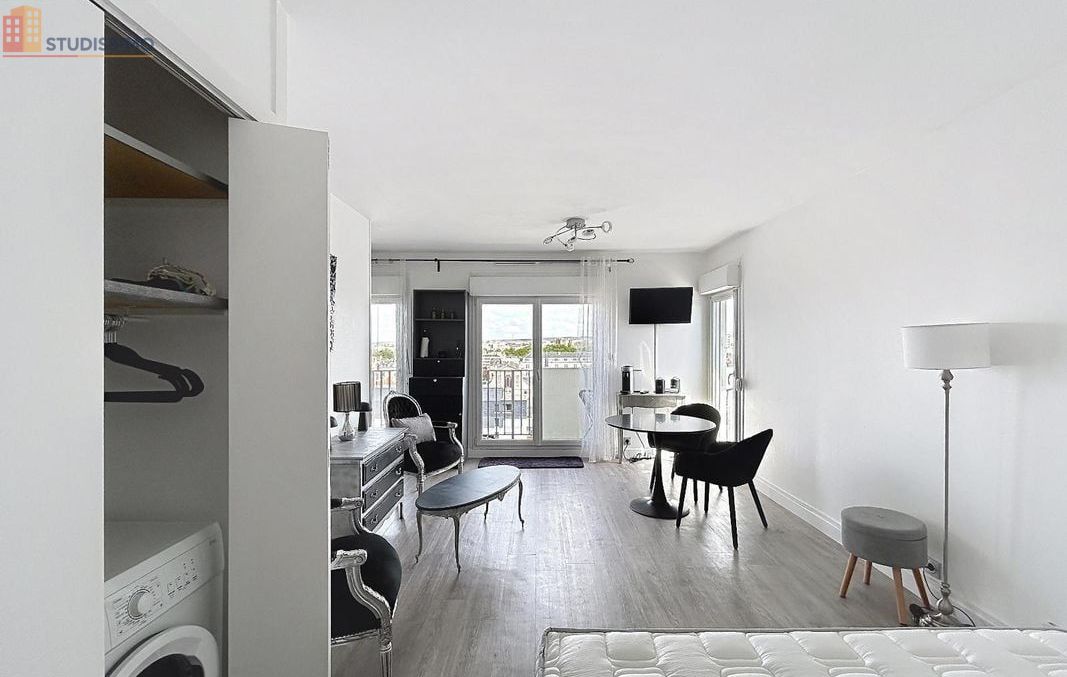 Studio meublé 33m² Reims 51100 - Étage élevé, lumineux - Photo 4