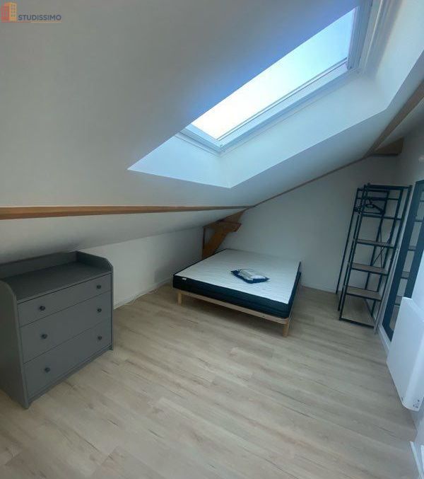 Studio meublé 35m² Reims 51100 - Meublé, proche Vesle - Photo 1