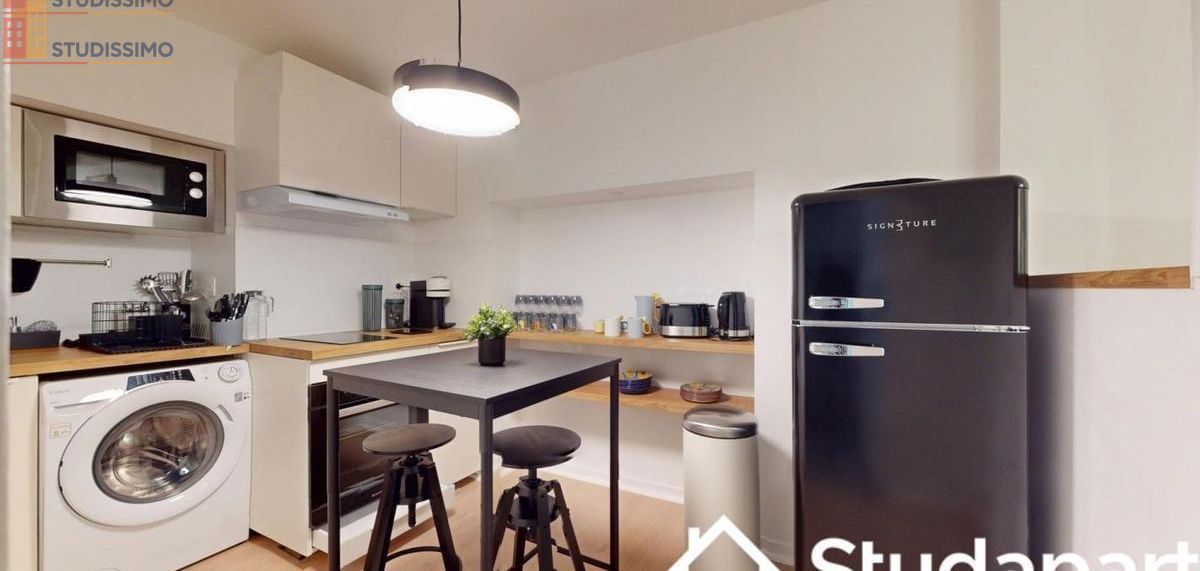Studio meublé 25m² Reims - Lumineux, meublé - Photo 2