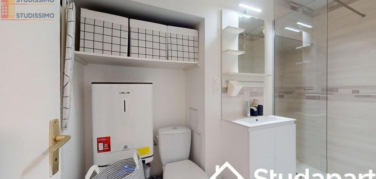 Studio meublé 25m² Reims - Lumineux, meublé - Photo 1